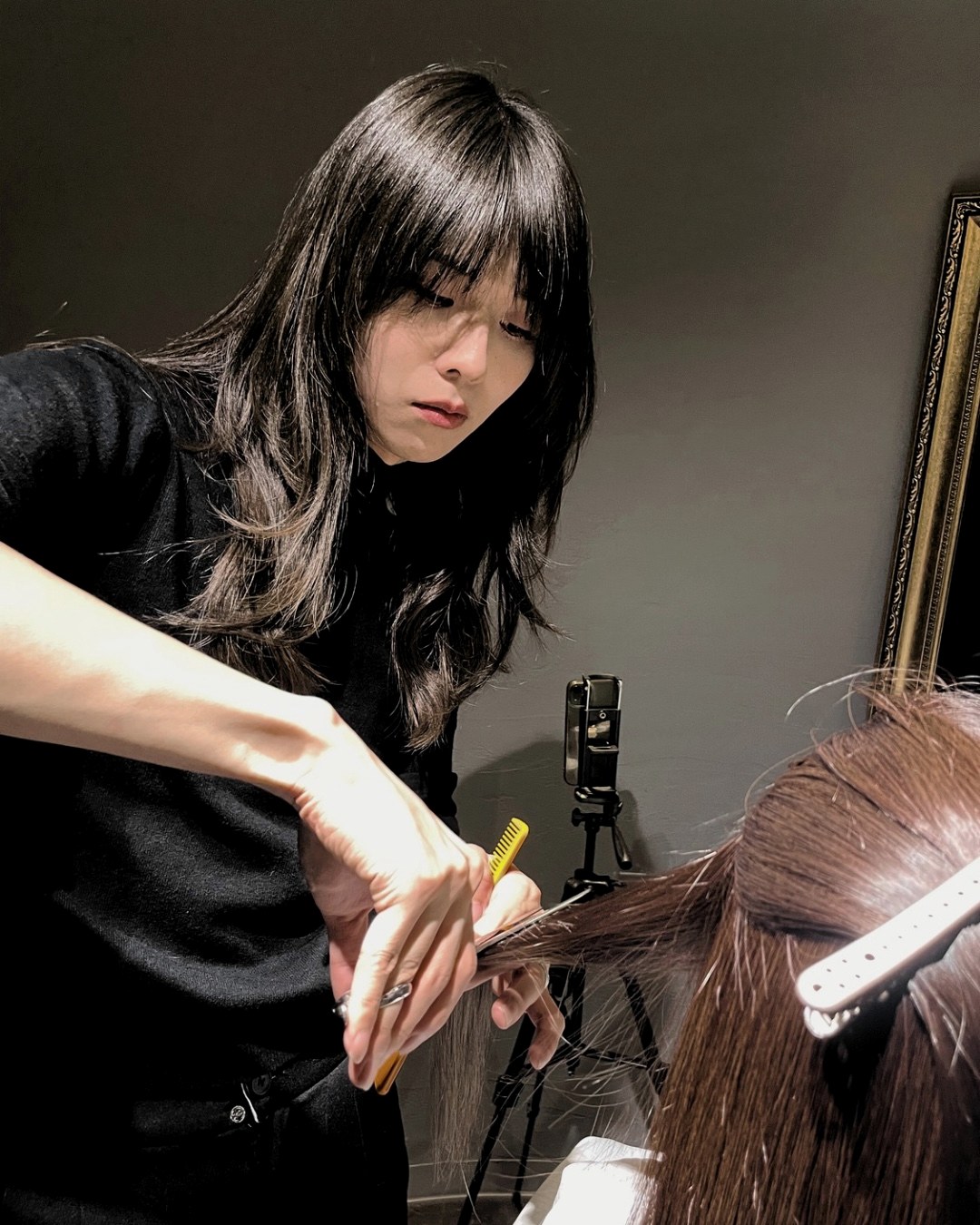 講師 Nao 施術中